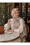 Canvas Botanical Dream Patterned Shawl - 2