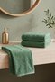 Khaki Natural Colored 3-Piece 100% Cotton Towel Set 50X90