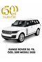 1:18 Range Rover 50. Year Special Series Diecast Metal Model Car White Licensed - 2