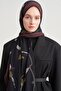 Amira Desen Norena Wool Shawl Black - 3