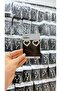 Women's Earring Set 3 Pairs of Stone Bijouterie Earrings Heart Square Dangle Stylish Earring Models - 2