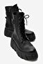 Harinel Women's Genuine Leather Boots Black