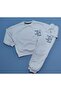 Boy's Seasonal 2-Yarn Cotton Think It over Printed Tracksuit Set 2-6 Years - 2