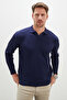 Patterned Apaş Collar Knitwear Sweater - 4