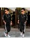 Boys' 2-Piece Tracksuit Set – Sweatshirt and Pants Sporty Stylish Set 60335-S - 3