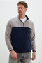 Half Zip Regular Fit Fleece Sweatshirt - 7