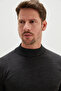 Basic High Neck Regular Fit Knit Sweater - 5