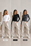 Women's Boat Neck Basic Slim 3-Piece Blouse