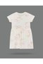 Printed Round Neck Dress - 4