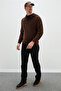Half Zipper Hooded Fleece Sweatshirt - 5