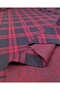 Red Black Plaid Jacquard Knitted Fabric for Cardigans & Sweaters Width: 140cm - 4