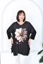 Women's Lycra Viscose V-Neck Plus Size Tunic - 3