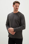 Printed crew neck sweatshirt - 5