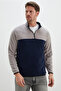 Half Zip Regular Fit Fleece Sweatshirt - 4
