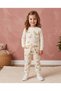 Printed Crew Neck Pajama Sets