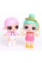 8-Piece Lol Sparkly Baby Highly Detailed Pvc Doll Set For Kids, Multicolour 21.6x15.5x6.3cm - 5