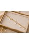 316L Stainless Steel White Flower Detailed Gold Color Elegant Women's Bracelet - 2