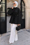 Hakim Yaka Spanish Sleeve Tunic Tsd260275 Black