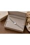 316L Stainless Steel Look Round Detailed Double Chain Women's Bracelet - 2