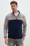 Half Zip Regular Fit Fleece Sweatshirt - 6