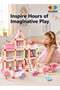 Building Blocks Toys Set 298 PCS – STEM Princess Peach Castle with 16 Models | Doll House