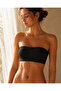 Strapless Bustier Bra Corset - Gathering, Anti-Slip, Low-Cut Seamless (Without Pads) - 3