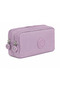 Crinkle Fabric Double Compartment Pen Holder - 6