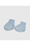Textured Blue Booties - 3