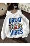 3 Yarn Combed Cotton Great Printed Unisex Children's Hooded Sweat Wq2