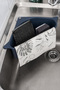 Corner Organizer for Inside the Sink with Strainer, Kitchen Sink Organizer Dish Sponge Holder Brush Holder - 2