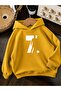 3 Yarn Combed Cotton 7 Printed Unisex Children's Hooded Sweat Wq6