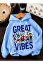 3 Yarn Combed Cotton Great Printed Unisex Children's Hooded Sweat Wq2