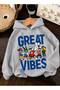 3 Yarn Combed Cotton Great Printed Unisex Children's Hooded Sweat Wq2