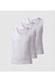 Plain Pack Of 3 Vest