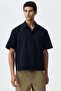 Relaxed Fit Linen-blend shirt - 3