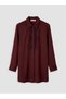 Lcw Grace Brown Lace Detailed Women's Shirt Tunic - 5