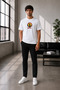 Unisex Oversize One Piece Monkey D. Luffy Embroidered Anime T-Shirt 100% Cotton - 2