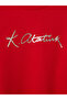 Red Atatürk Signed Girls' Sweatshirt - 3