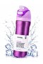 FreeSip Insulated Stainless Steel Water Bottle, 24 oz, Purple Shimmer - 2