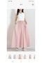 Two-Piece Look Dress Dried Rose - 3