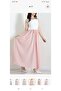 Two-Piece Look Dress Dried Rose - 4
