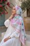 Women's Cotton Floral Patterned Stylish Shawl - 2