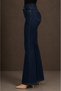 Amira Women's Dark Blue Spanish Flare High Waist Lycra Flare Jeans Trousers Jean - 5
