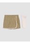 Lcw Kids Green Girls' Shorts Skirt and Pantyhose - 2