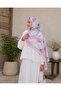 Women's Cotton Floral Patterned Stylish Shawl - 3