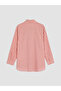 Lcw Modest Pink Striped Oversize Women's Shirt Tunic - 6