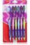ZigZag Medium Bristle Toothbrush - 6 Pcs