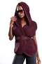 Plum Belted Knitwear Vest - 2