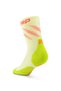 Elliptic Compression Socks - lime/neon coral | Stability - 2