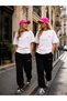 Jalo Printed Oversize Cotton Premium Tracksuit - T-Shirt Set - 3